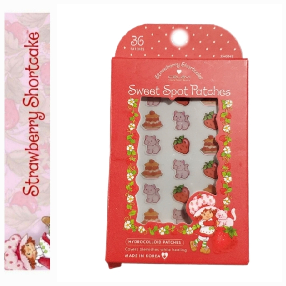 Strawberry Shortcake Hyrocolloid Sweet Spot Patches